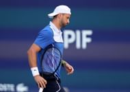 Dimitrov at the Miami Open Presented by Itau 2024 - Final Day